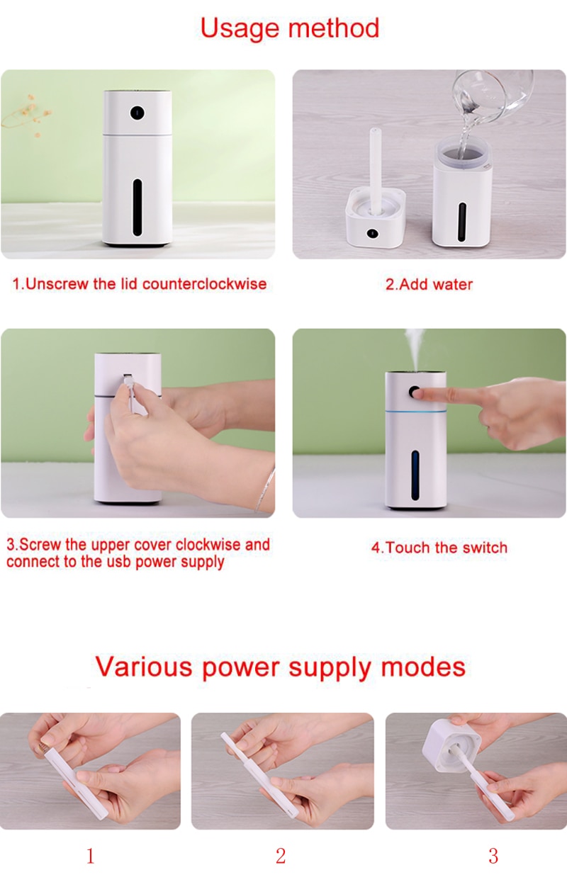 LED Car Air Humidifier LED Car Air Humidifier