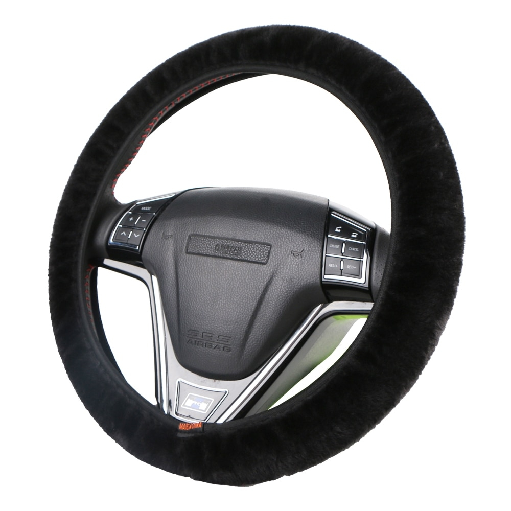 Universal Short Plush Car Steering Wheel Cover Universal Short Plush Car Steering Wheel Cover