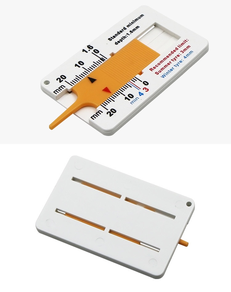 Auto Tyre Tread Depth Ruler