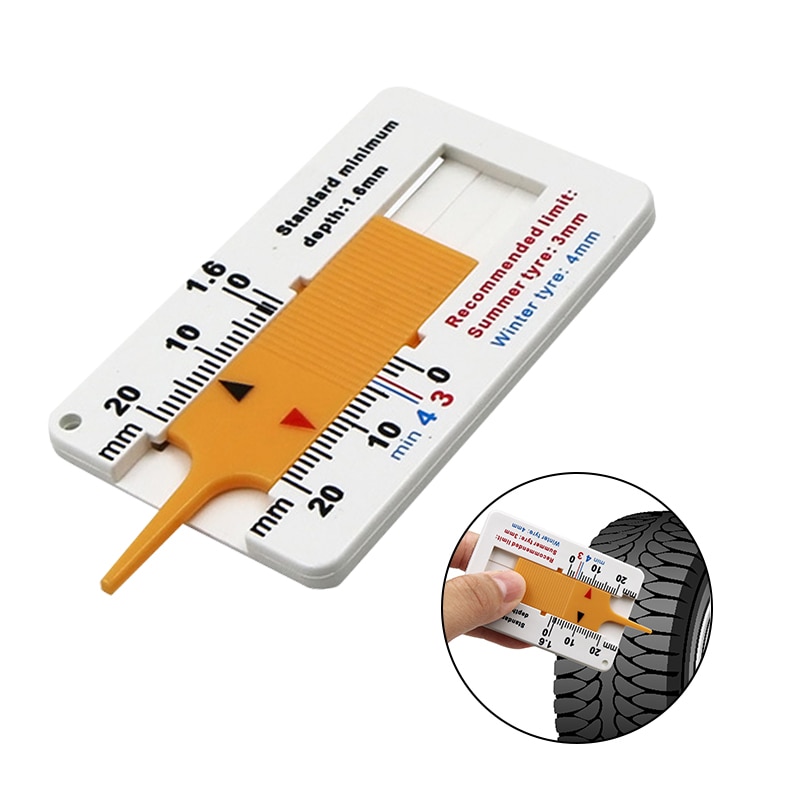 Auto Tyre Tread Depth Ruler