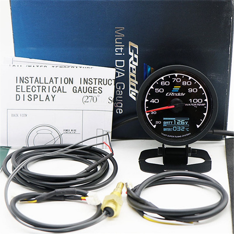 Digital Display Racing Gauge