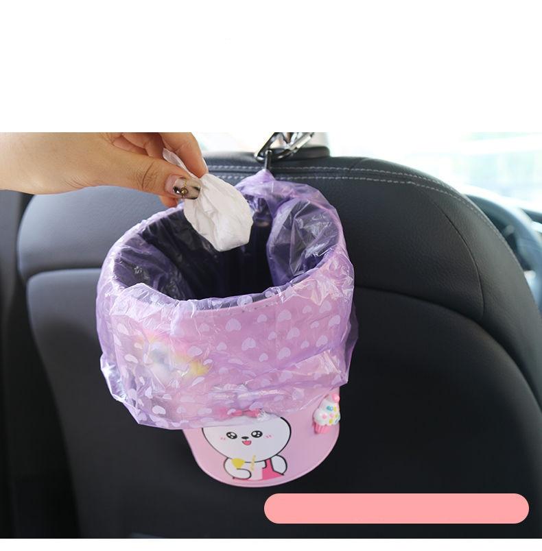 Car Waterproof Cute Wate Bin