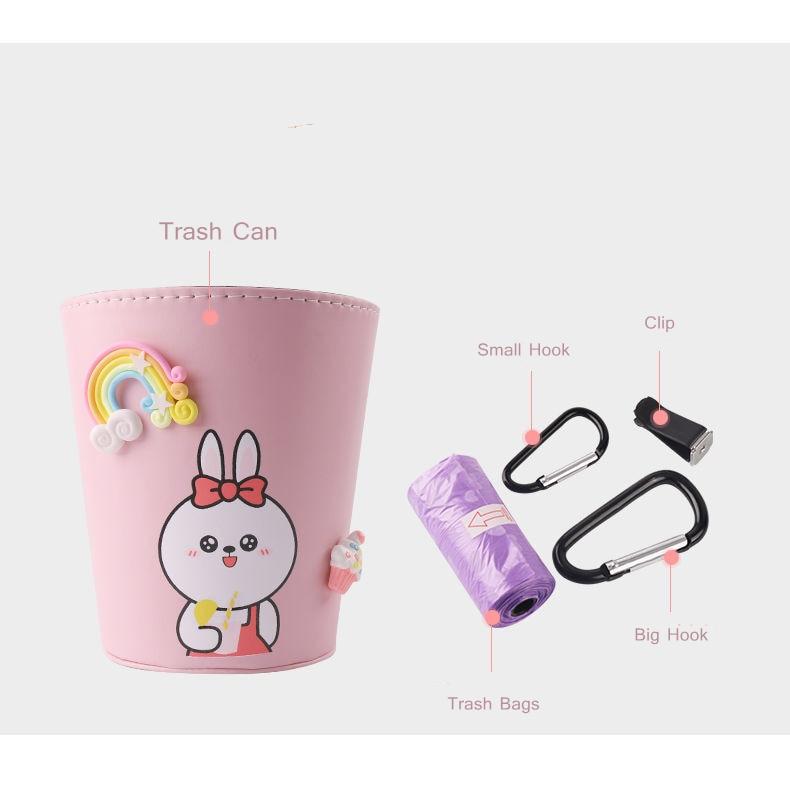 Car Waterproof Cute Wate Bin